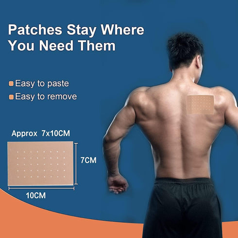 MQ Pain Patches, 60 Count Herbal Heat Patches for Back, Knee Pain Patches Warming Herbal Plaster, Pain Patches for Back Knee Neck Shoulder Pain...